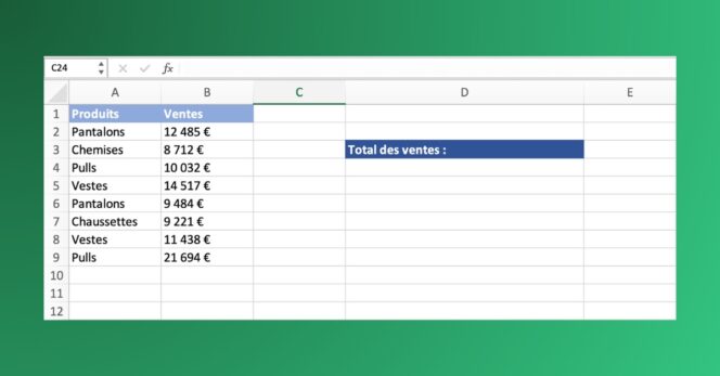 Excel avec ChatGPT – Tableau