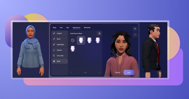 Microsoft-Teams-Avatars-3D-personnalisables