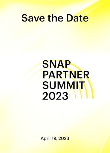 Snap Partner Summit