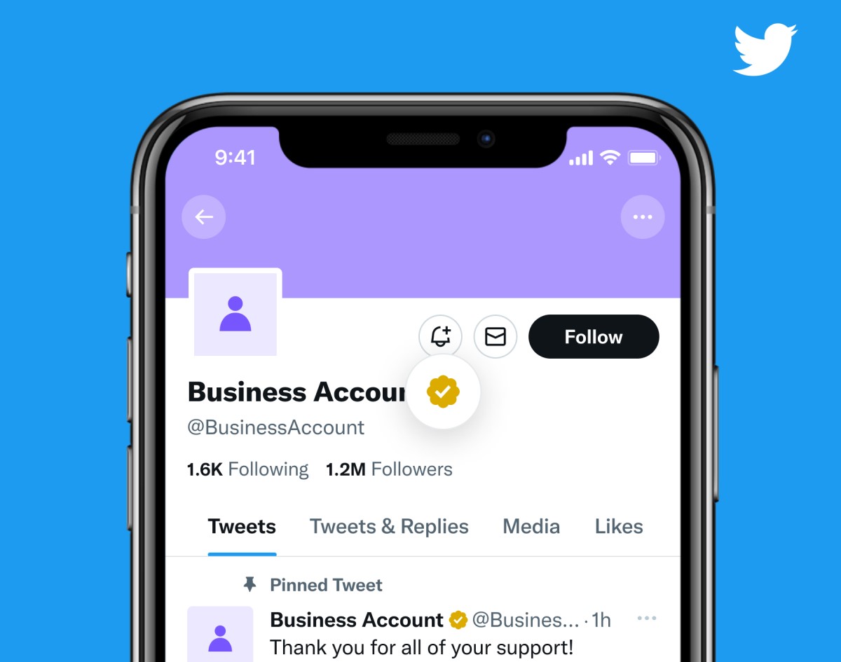 twitter-abonnement-badge-dore