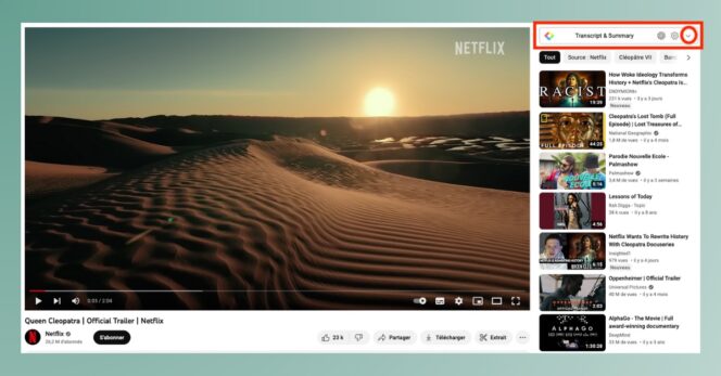 Extension Chrome ChatGPT : WebChatGPT
