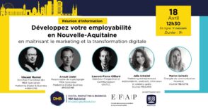 Webinar : maîtriser les compétences du marketing et de la transformation digitale avec l’EFAP Bordeaux