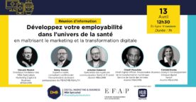 Webinar : développer son employabilité en marketing et transformation digitale dans la santé
