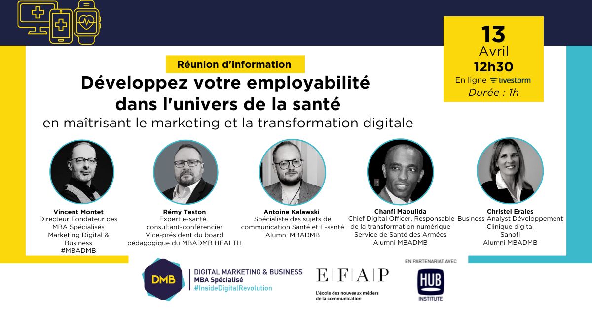 Webinar : Développer Son Employabilité En Marketing Et Transformation ...