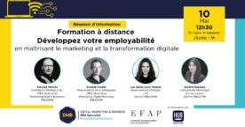 Webinar : se former à distance en marketing et transformation digitale avec l’EFAP