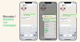 WhatsApp : vous pouvez désormais modifier un message après envoi