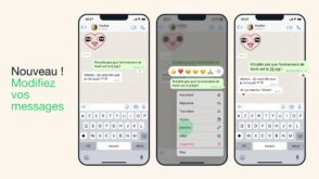 WhatsApp : vous pouvez désormais modifier un message après envoi