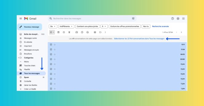 comment récupérer message supprimé gmail