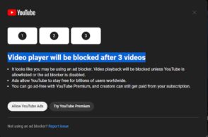 YouTube : un nouveau système pour limiter les bloqueurs de publicité ?