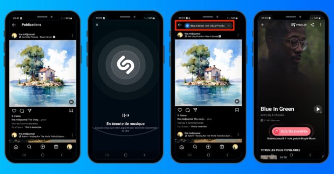 Shazam-Instagram-TikTok-YouTube