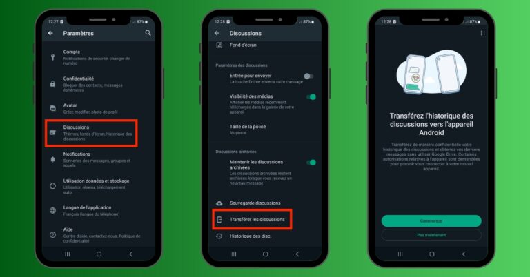 comment avoir les discussion whatsapp d un autre téléphone