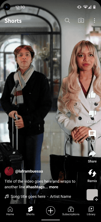 Collab YouTube Shorts