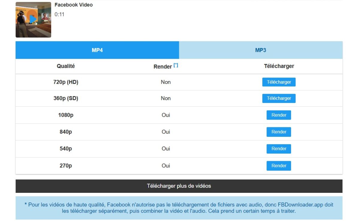 Comment télécharger une vidéo Facebook
