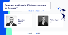 Webinar : comment améliorer le ROI de vos contenus en 5 étapes