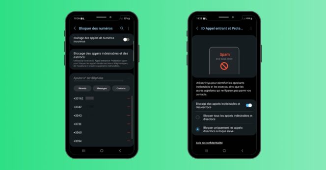 Android – démarchage