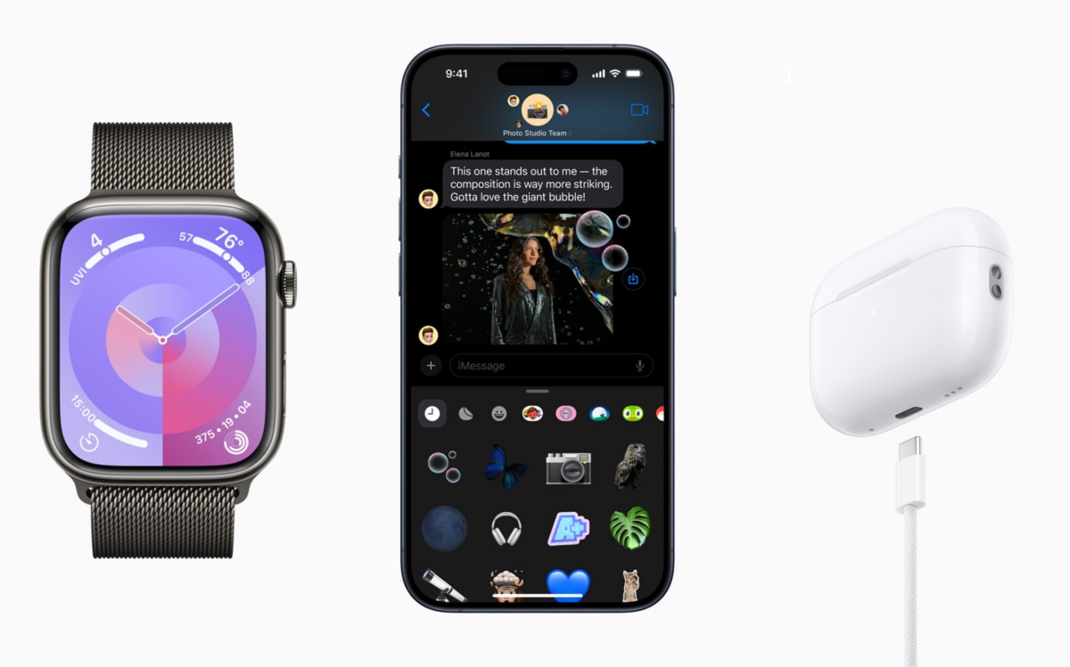 Les grandes nouveautés de l'iPhone 15 et des Apple Watch Series 9