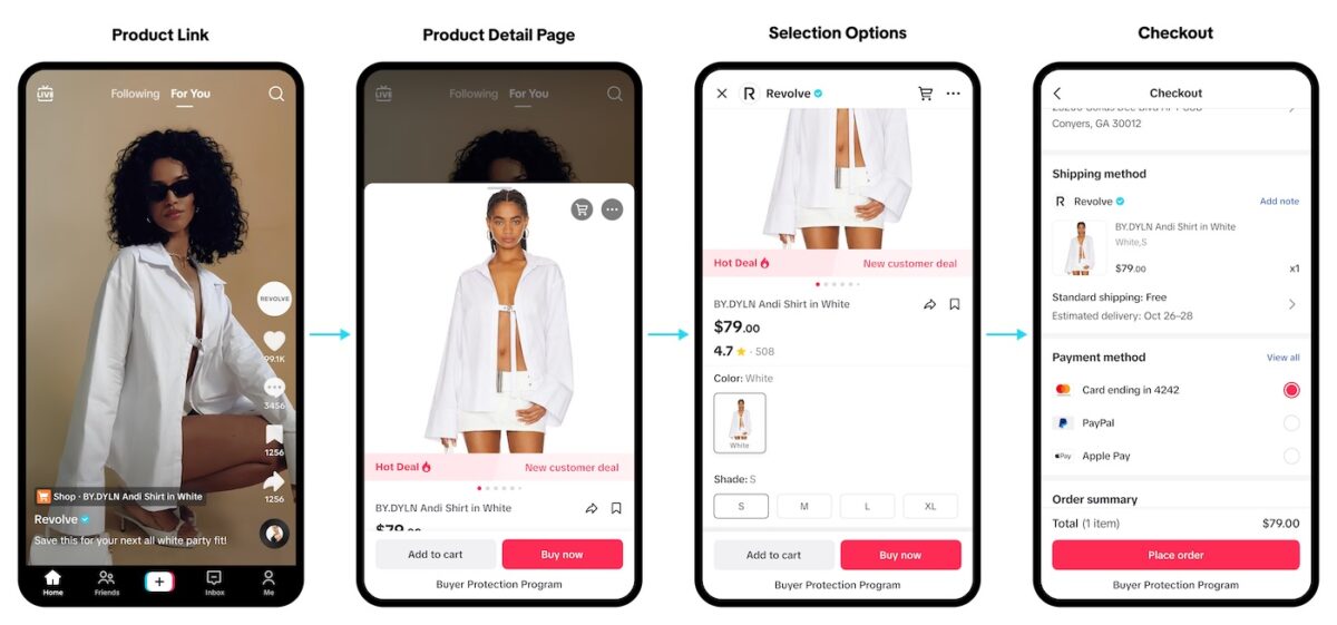 TikTok Shop Lancé Aux États-Unis : L’application S’ouvre Au E-commerce