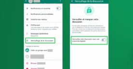 WhatsApp : comment cacher une discussion avec l’option de verrouillage