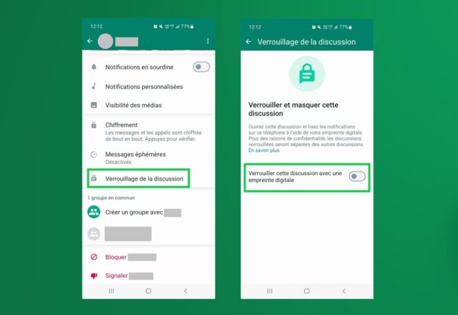 comment voir les discussion masquer sur whatsapp