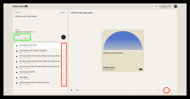 Stabe Audio – time and download