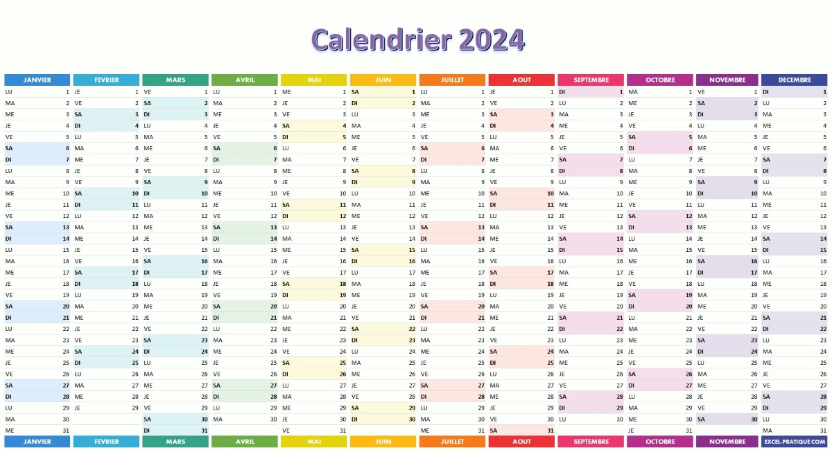 Calendrier 2024 Imprimer Jours F ri s Vacances Num ros De Semaine Calendrier 2024 Imprimer Jours F ri s Vacances Num ros De Semaine
