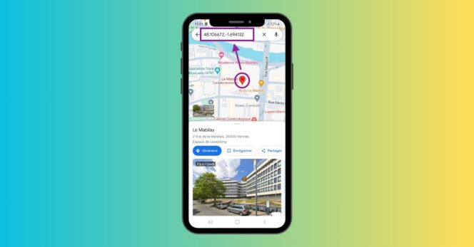 Google Maps – latitude longitude mobile