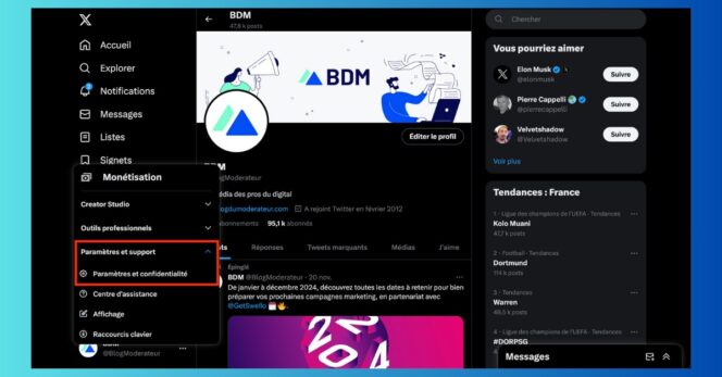 X Twitter – nom d’utilisateur2