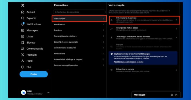 X Twitter – nom d’utilisateur3