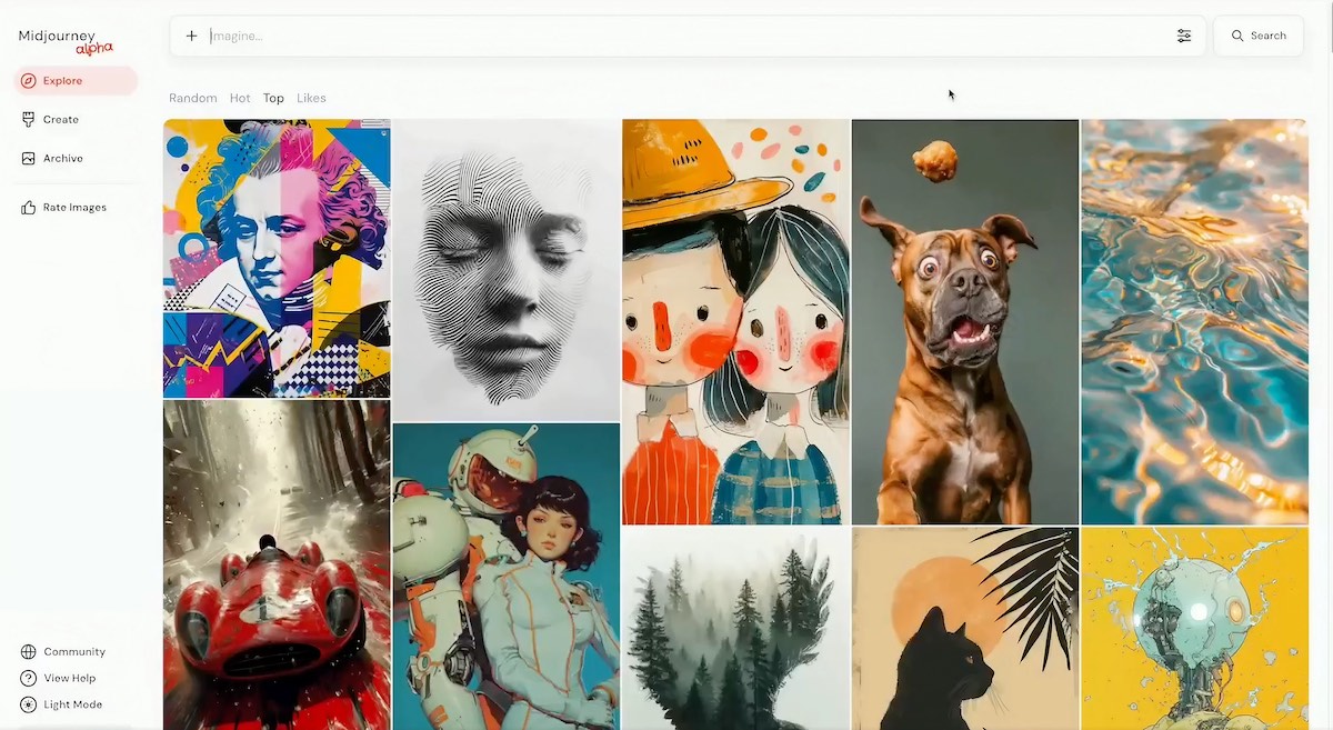 Midjourney-site-web