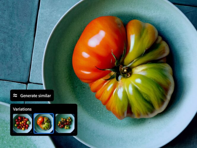 Adobe-Firefly-Photoshop-Generate Similar_Heirloom Tomato