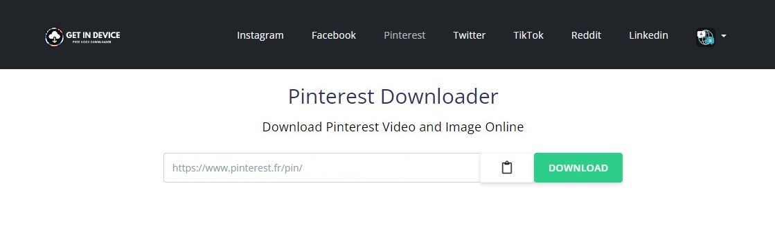 GetInDevice Pinterest