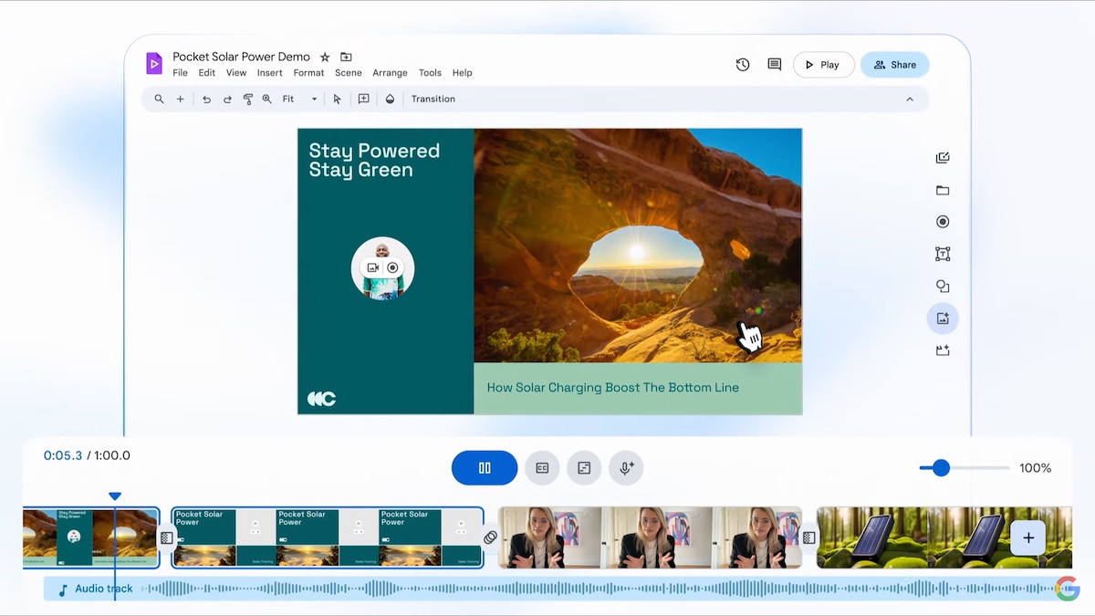 Google-Vids-interface-une