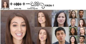 Microsoft présente VASA-1, un modèle d’IA qui génère des « visages parlants »