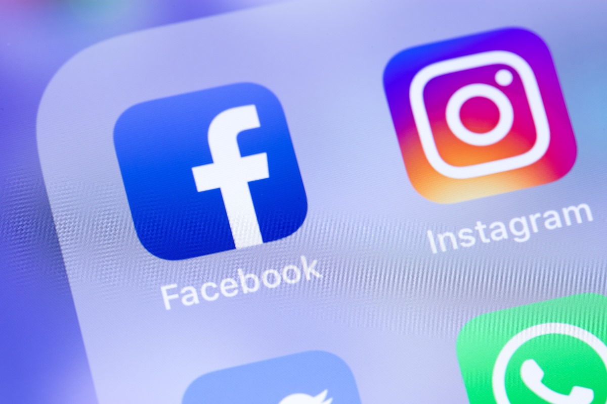 Facebook Instagram Europe Mineurs