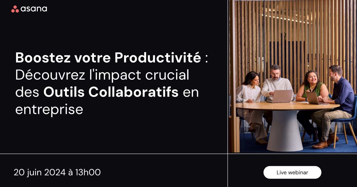 Webinar Asana productivité
