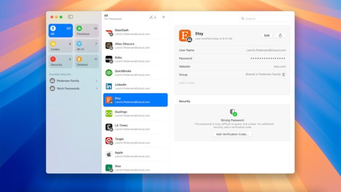 Apple-WWDC24-macOS-Sequoia-Passwords-app
