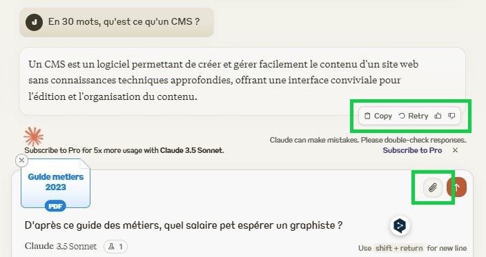 Guide Metiers Claude ai