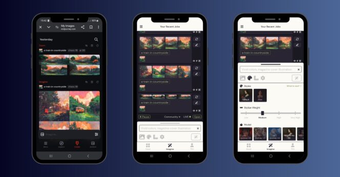 Midjourney-mobile