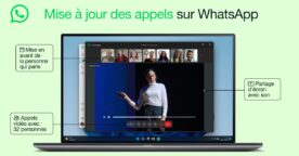 WhatsApp annonce 3 nouveautés pour les appels vidéo