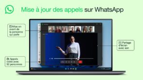 WhatsApp annonce 3 nouveautés pour les appels vidéo