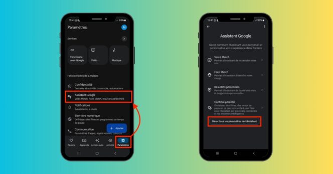 Google Home Voix