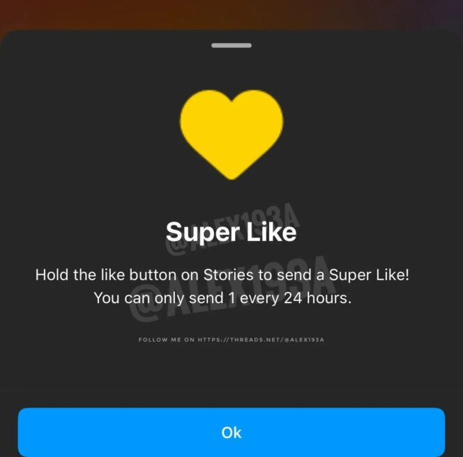 instagram-teste-super-like-story