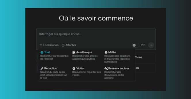 Tiktok récupération – Perplexity – Focalisation