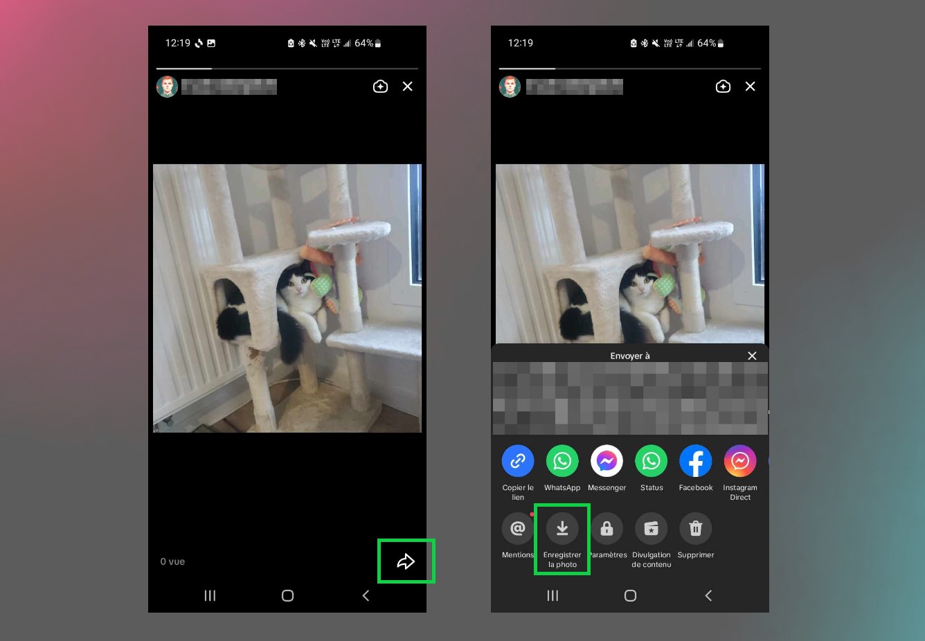 Enregistrer Story TikTok