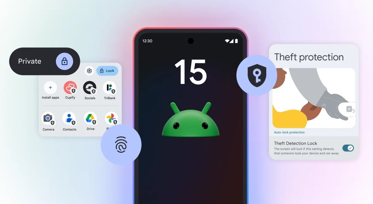 Nouveautes android 15 2024