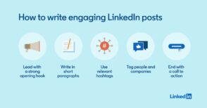 LinkedIn partage ses conseils pour créer des posts engageants