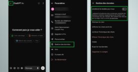 Comment empêcher ChatGPT d’utiliser vos données pour entraîner ses modèles