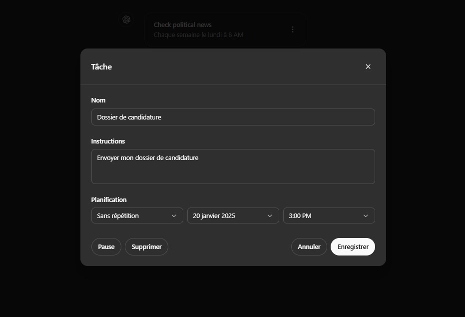 Application file