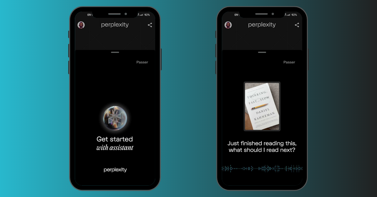 perplexity-assistant-interface