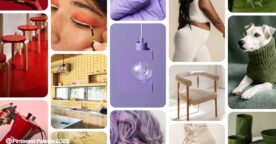 Design : Pinterest dévoile les 5 couleurs à utiliser en 2025